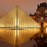 Clear Glass Museum during Golden Hour